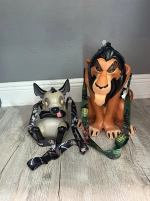 Cubo de palomitas de maíz cicatriz del rey león de los parques de Disney 2025 y taza Ed hiena para sorber nuevo Foto 1 de 4