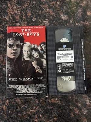 The Lost Boys (1987) VHS Warner Home Video Horror Movie Vampires Cult Classic - Image 1 of 4