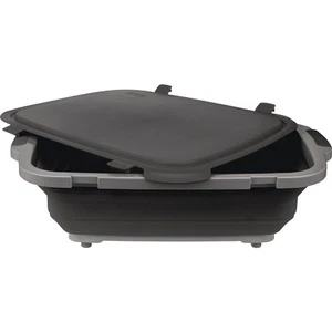 Drip EZ negro 20 pulgadas L. x 16,25 in. W. x 5,5 pulgadas Bañera plegable de preparación para barbacoa D. - Imagen 1 de 4