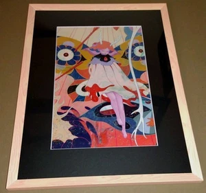 James Jean Eternal Spiral 2024 quality original contemporary art in 12x16" frame - Picture 1 of 3