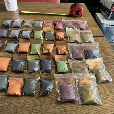 Lot Of 38 Bags Of Charcoal Burning Magical Blend Powdered Incense-Assortment - Изображение 1 из 4