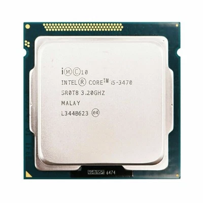 Intel Core i5-3470 CPU Quad Core 3.20GHz 6MB SR0T8 Socket 1155 Processor - Image 1 of 2