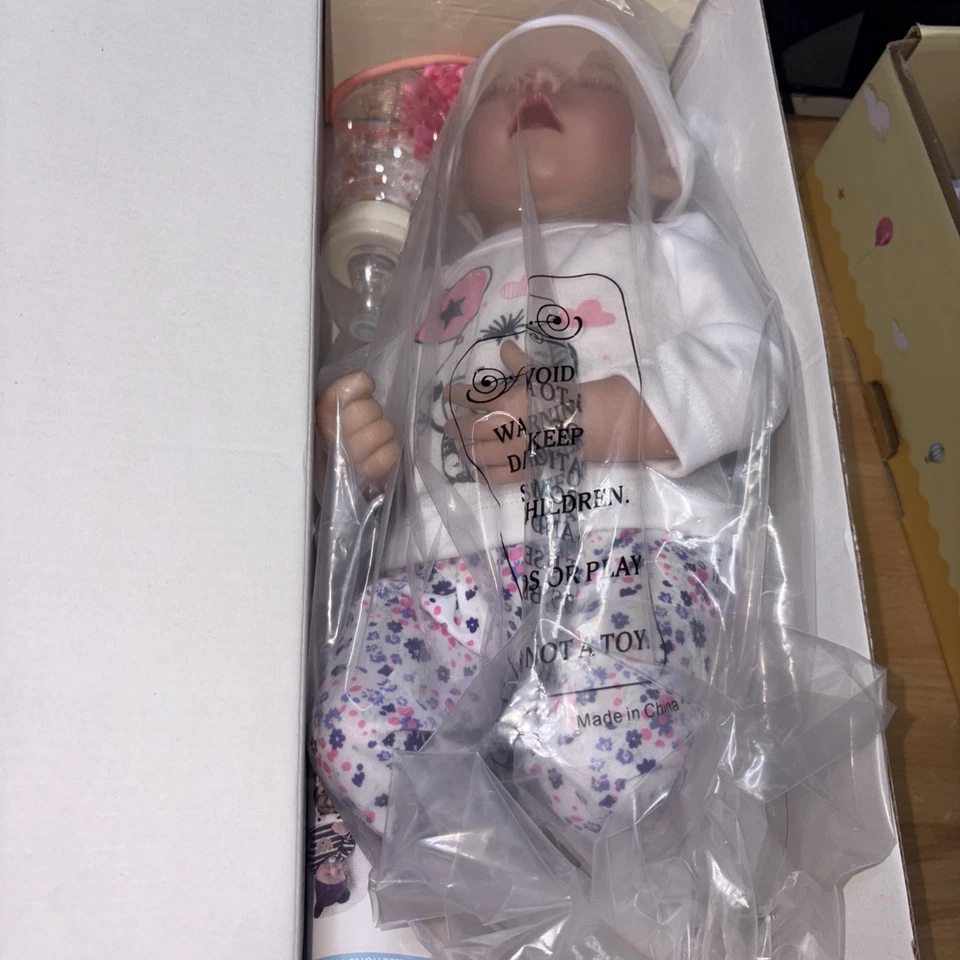 Lifelike Reborn Baby Dolls - 17-Inch Baby Soft Body Realistic-Newborn Baby Do...