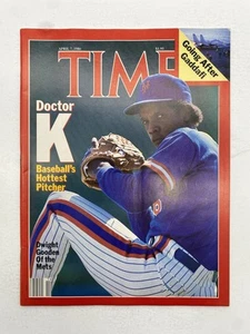 1986 Time Magazine April 7 Doctor K Dwight Gooden Newsstand High Grade - Picture 1 of 4