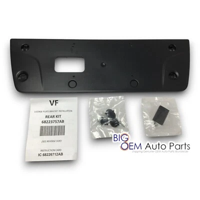 2014 - 2024 Ram ProMaster front License Plate Bracket black new OEM 68223757AB - Image 1 of 4