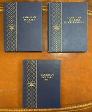 Whitman Albums 9511 9512 9529 Canada Silver Dollars Complete 1935-2000 See Desc.