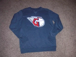 CLEVELAND GUARDIANS sewn/embroidered Antigua lightweight Sweatshirt Medium - Picture 1 of 4