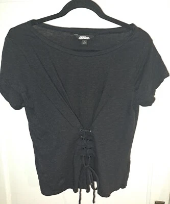 Camiseta Project Runway Negra Adorable Nueva Sin Etiquetas Talla Grande Foto 1 de 4