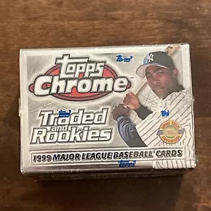 1999 Topps Chrome Baseball Traded and Rookies Factory Sealed Set - Picture 1 of 6