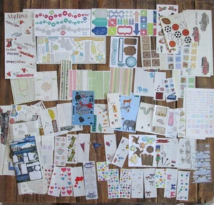 Posten Creative Memories Aufkleber versch. Buchstaben Bordüren Stickeroptamus Grossman's - Bild 1 von 15