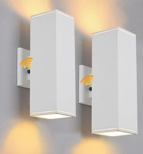 Dusk to Dawn Outdoor Light Fixture, 2 Pack Waterproof Outdoor Wall Lights, Mo... - Picture 1 of 9