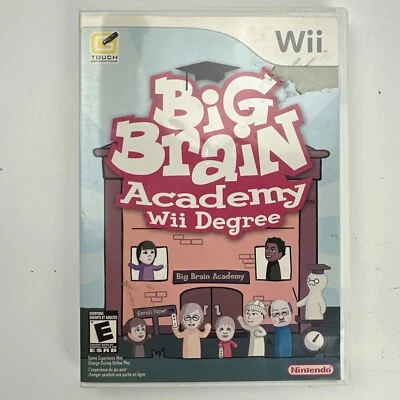Big Brain Academy: Wii Degree (Nintendo Wii, 2007) - Image 1 of 3