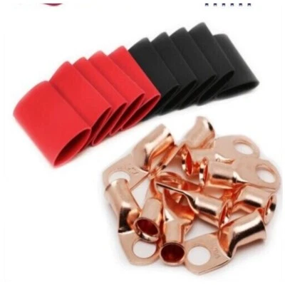 3:1 Heavy Duty Closed End Wire Connectors Lugs Terminals Heat Shrink Tubing 8AWG - Image 1 of 4