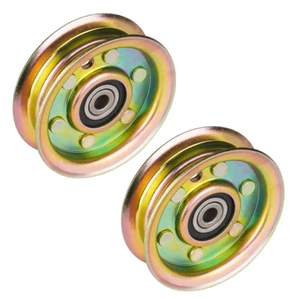 2 Mower Deck Idler Pulley 42" AYP Craftsman LT1000 DLT3000 YT4500 Poulan 104360X - Picture 1 of 6