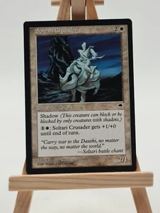 Soltari Crusader Tempest Magic Karte MTG englisch (Soltarischer Kreuzritter) - Bild 1 von 2