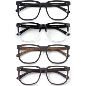 Retro quadratische Acetat Lesebrille Übergröße Leser für Männer +0,5 ~ 6,0 - Bild 1 von 17
