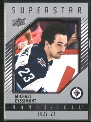 2022-23 Upper Deck Series 2 - Honor Roll #HR90 Michael Eyssimont (RC) - Image 1 of 2