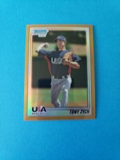 2010 Bowman Chrome 1st Tony Zych USA Baseball Gold Refractor /50 #USA-BC22  