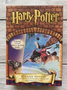 Harry Potter And The Golden Snitch 250 Piece Puzzle (2000) Made in USA Complete - Picture 1 of 4