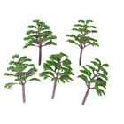  20 Pcs Model Tree Decoration for Living Room The Office Desk Sand Table