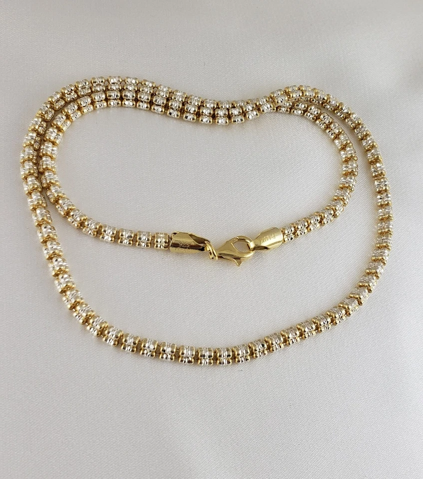 925 Sterling Silver Ice 3mm 18" Chain Necklace - Image 1 of 1