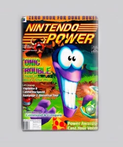 TONIC TROUBLE / NINTENDO POWER 2"x3" KÜHLSCHRANKMAGNET (Magazinspiel Retro N64 - Bild 1 von 3