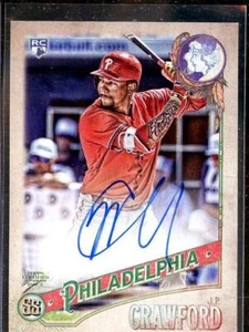 2018 Gypsy Queen J.P. CRAWFORD RC ON-CARD AUTO #92/99 - Picture 1 of 1