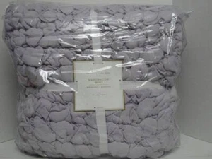 Pottery Barn Marshmallow Jersey Quilt, Twin/Twin XL Dusty Iris NWT - Picture 1 of 5
