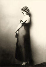 Alfred Cheney Johnston - Ziegfeld Girl Sheer Dress Gown 17" x 22" Fine Art Print