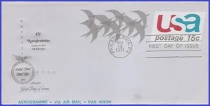 USA5 #UC44a U/A ARTMASTER FDC Birds Letter Sheet - USA - Bild 1 von 1