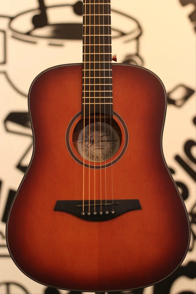 Jay Turser 1/2 Sized Acoustic Guitar - Satin Red - Image 1 of 1