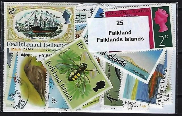 Iles Falkland - Falkland Islands 25 timbres différents - Photo 1/1