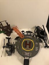 RARE True Heroes Chap Mei Sentinel 1 Mobile Helicopter Base Used Cond Toys R Us