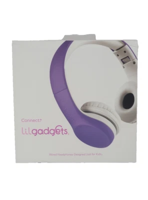 LilGadgets Connect+ Wired Headphones w/Microphone, Vol Limiting, Noise Reduction - Image 1 of 4