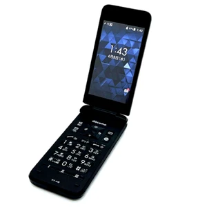 KYOCERA KY-42C DIGNO KEITAI Black ANDROID FLIP PHONE UNLOCKED JAPAN - Picture 1 of 7