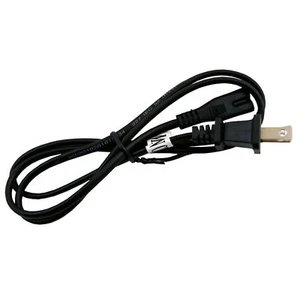 AC Power Cord Cable for PS4 & PS3 PS2 Slim Super Slim XBOX PC 2 Prong LAPTOP PSV - Picture 1 of 3