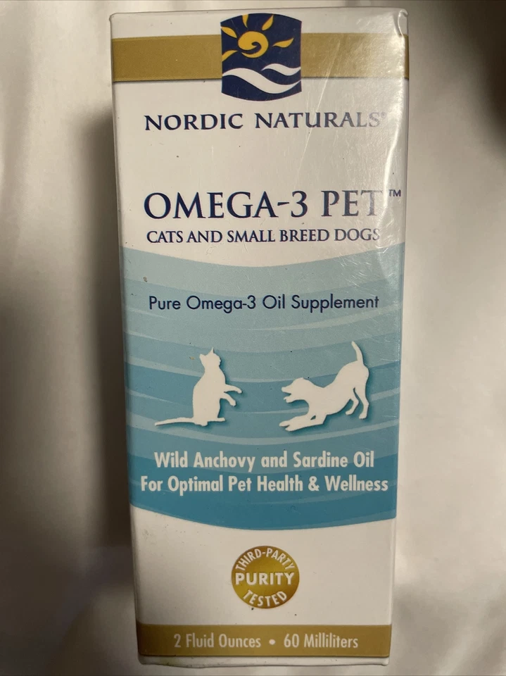 Nordic Naturals Omega 3 Pet - Omega-3s EPA y DHA aceite de pescado para perros y gatos 2 OZ Foto 1 de 1
