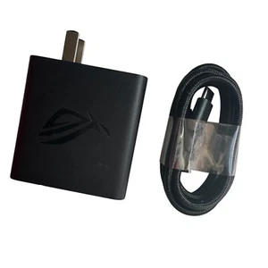 Original 65W Adaptateur Chargeur & Câble USB-C pour ASUS ROG 9 8 7 7S 6 6 Pro 5 5S - Photo 1 sur 6