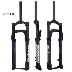 Bike Forks 26*4.0 Stroke 120mm Aluminium Beach Bicycle Shock Forks - Picture 1 of 15