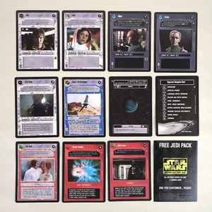 Star Wars CCG JEDI PACK Complete Set - Decipher 1996 - Never Played - Mint - Picture 1 of 13