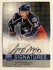 2008-09 Be A Player Signatures Autograph Jakub Voracek Auto #S-JV