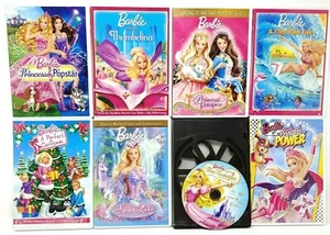 Barbie Movie 8 DVD Lot Nice Gift for Your Princess Girl Christmas birthday - Picture 1 of 11
