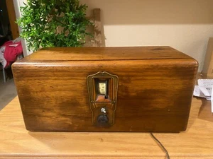 Vintage Steinite Radio Model: 261 -Wooden Table, Box 1928 Rare for Restoration - Picture 1 of 11