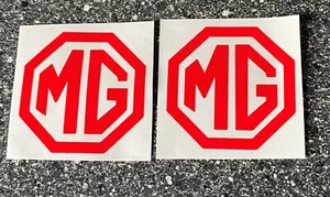Decalcomanie ottagonali MG x 2 dimensioni 50 mm x 50 mm - Foto 1 di 1