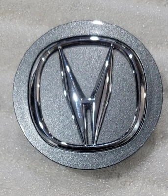 2007-2022 Acura MDX RDX RLX TL TLX OEM Charcoal Center Cap 71760 44732-SZN-A00 - Image 1 of 4