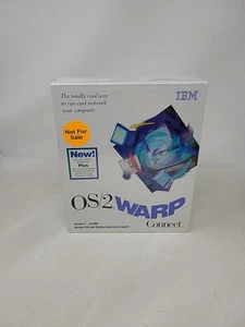 *NEW SEALED* IBM OS/2 Warp Connect Version 3 CD-Rom Vintage Computer Software - Picture 1 of 7