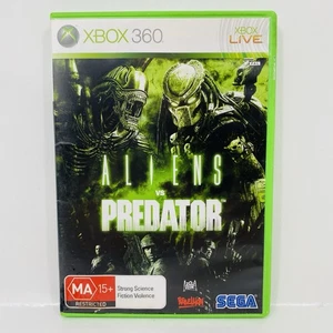 Aliens vs Predator Xbox 360 PAL Sega Rebellion Developments + Manual Tested - Picture 1 of 9