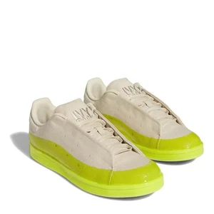 Adidas x Ivy Park IVP Stan Smith Größe UK 7,5 Neu mit Karton Braun Gelb Grün HR0180 Neu mit Karton - Bild 1 von 5