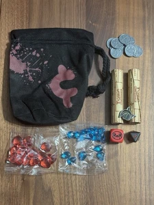 Binding of Isaac Four Souls game Kickstarter Exclusive Penny Rolls Nickels D6 D8 - Picture 1 of 5