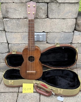 Vintage Late 1900’s Martin Style 1 Koa Ukulele - Image 1 of 4
